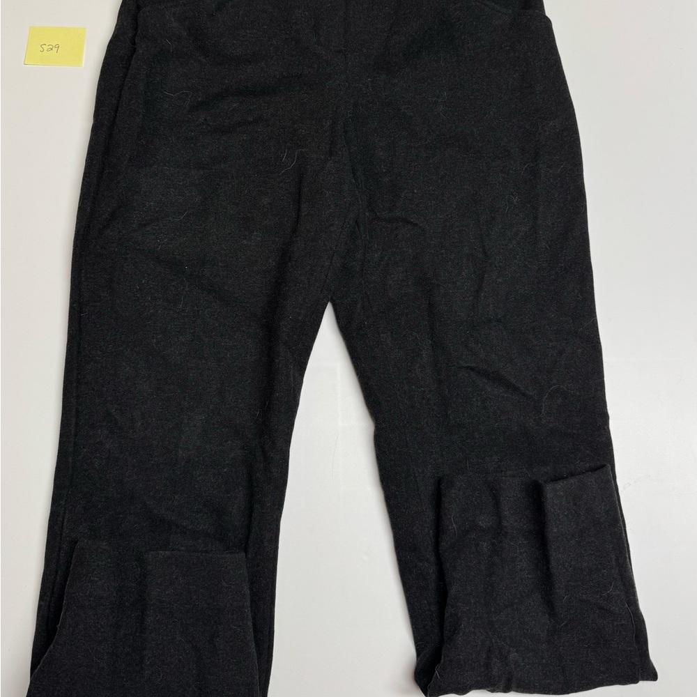 Black Wool Pants